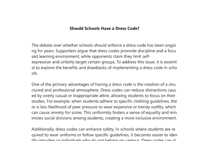 write original essays for school